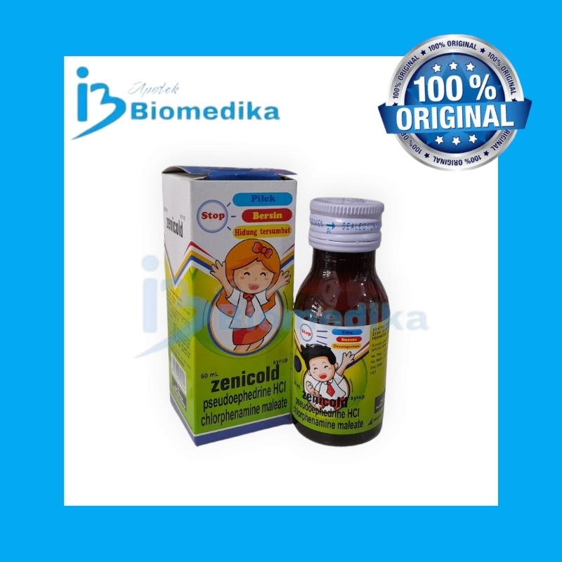 Zenicold Sirup Obat Flu Batuk Anak