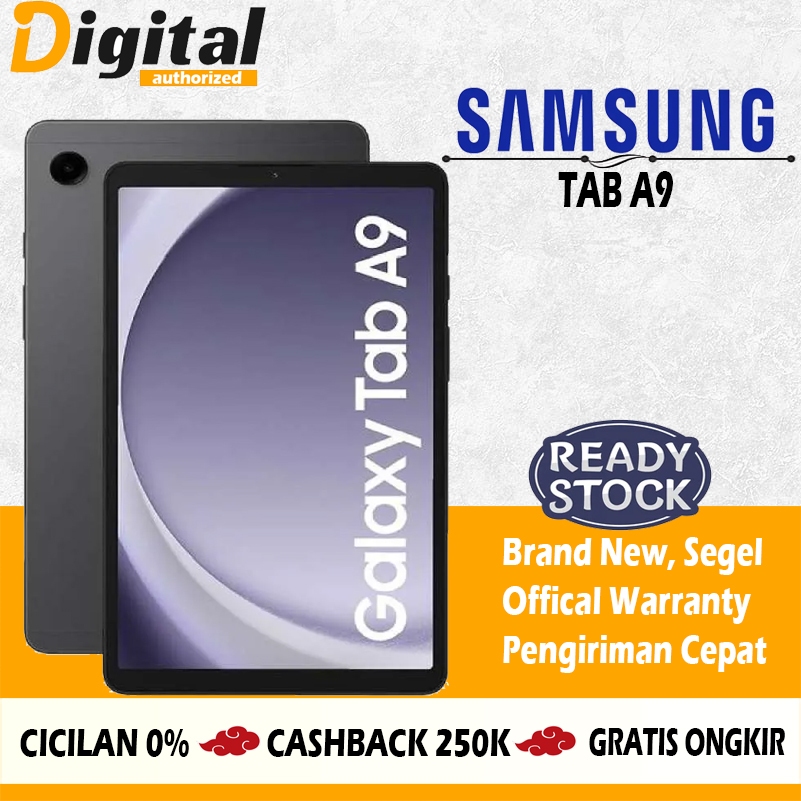 Samsung Galaxy Tab A9 Plus | A9 5G 8GB 128GB - 4GB 64GB Garansi Resmi