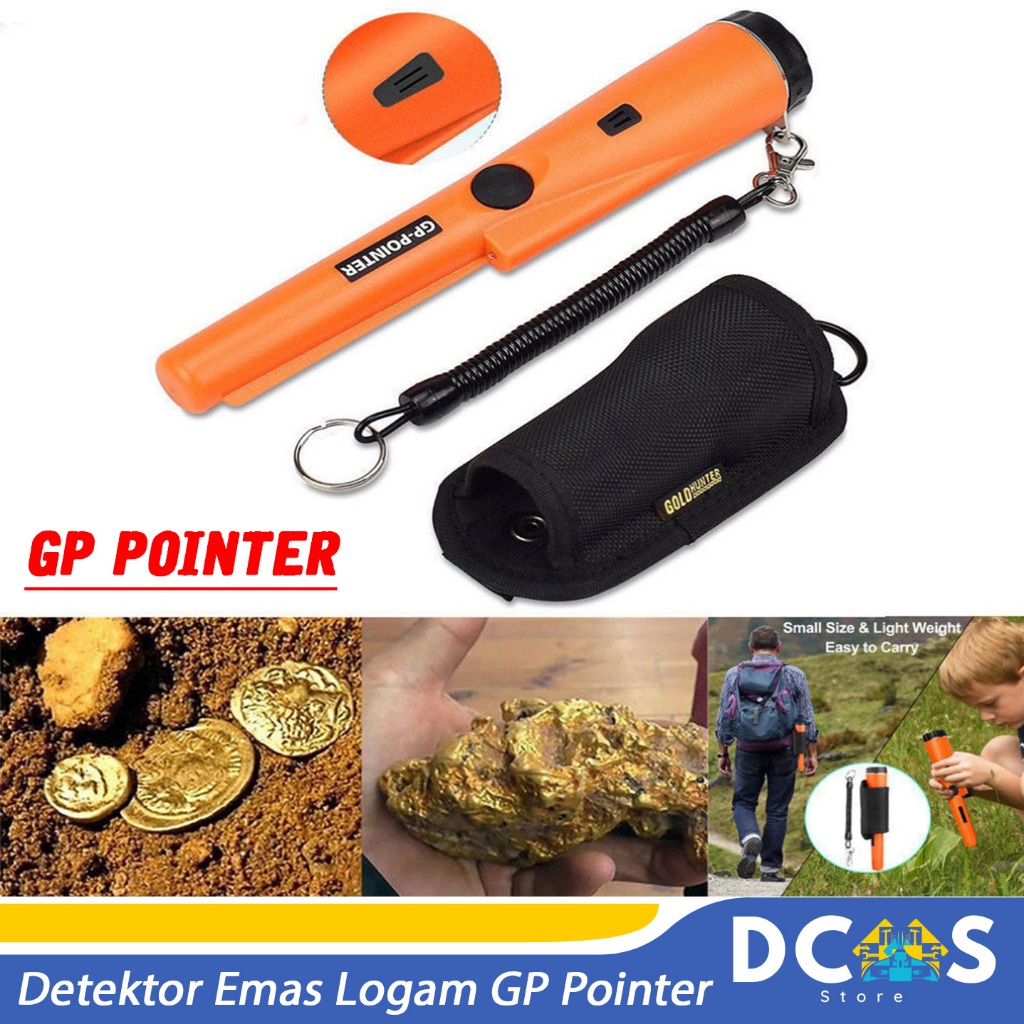 GP Pointer Metal Detektor /Alat Deteksi Logam Metal Emas Perak