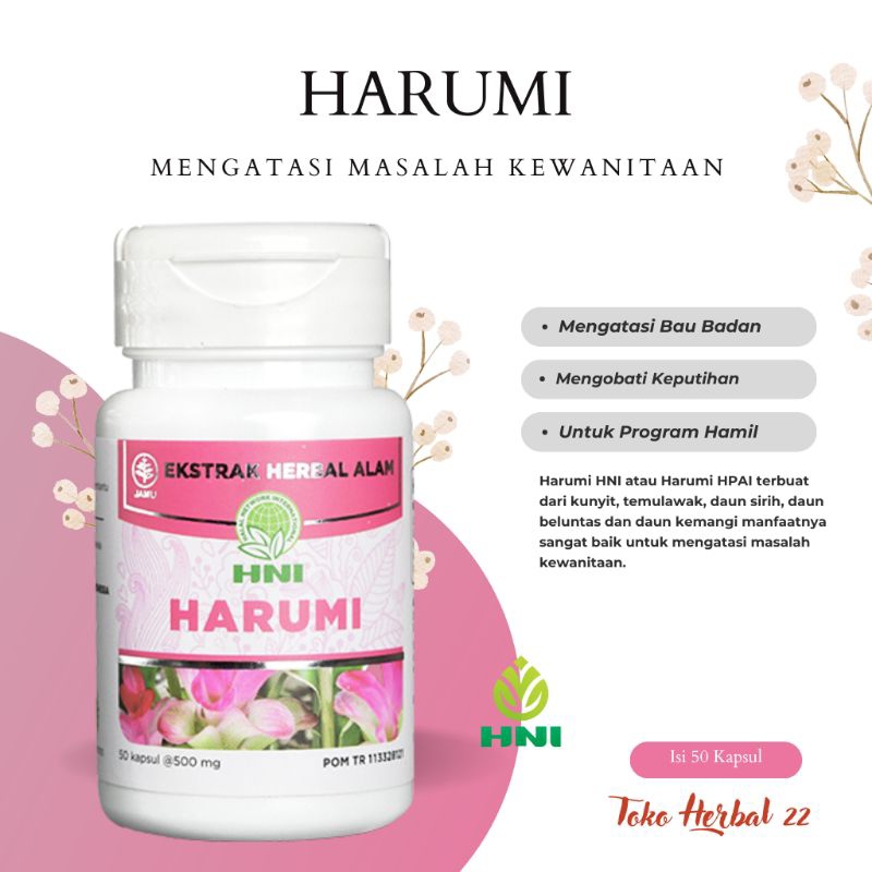 Harumi Herbal HNI Mengatasi Keputihan Bau Badan Program Hamil