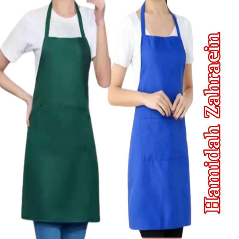 (1PCS)CELEMEK DEWASA CELEMEK MASAK CELEMEK KAIN DRILL