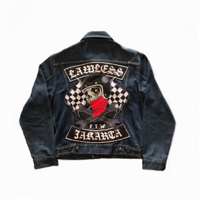 Lawless Jakarta Roadskull Backpatch