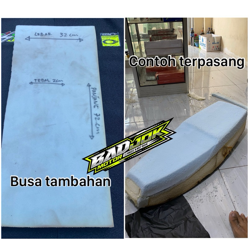 busa jok 2cm busa tambahan busa tembel