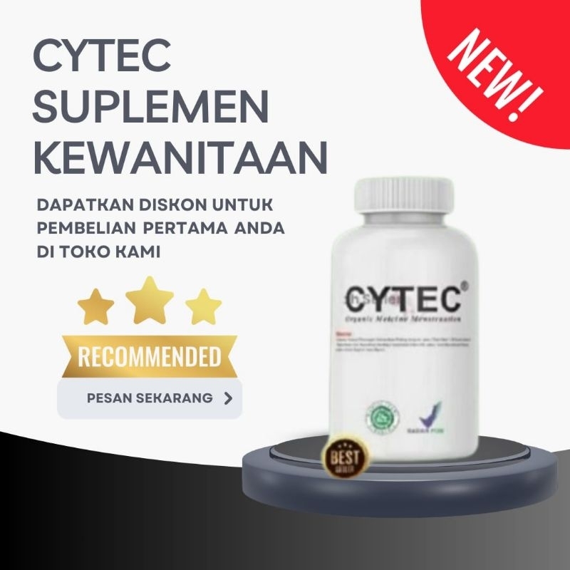 (New) CYTEC Suplemen Terpercaya Kesehatan Wanita COD