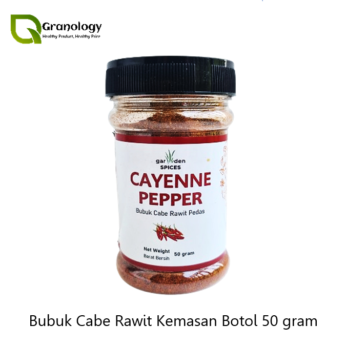 

Garden Spices Bumbu Kemasan Botol - Cayenne Pepper (50 gram)