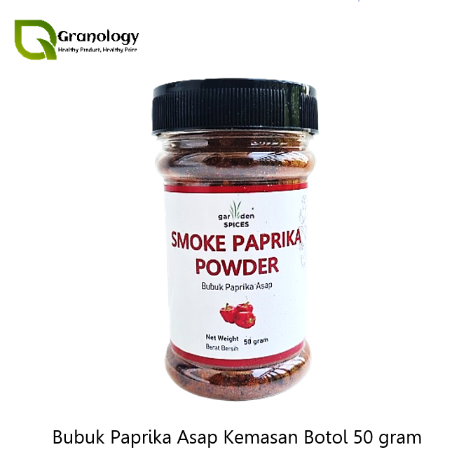 

Garden Spices Bumbu Kemasan Botol - Bubuk Paprika Asap (50 gram)