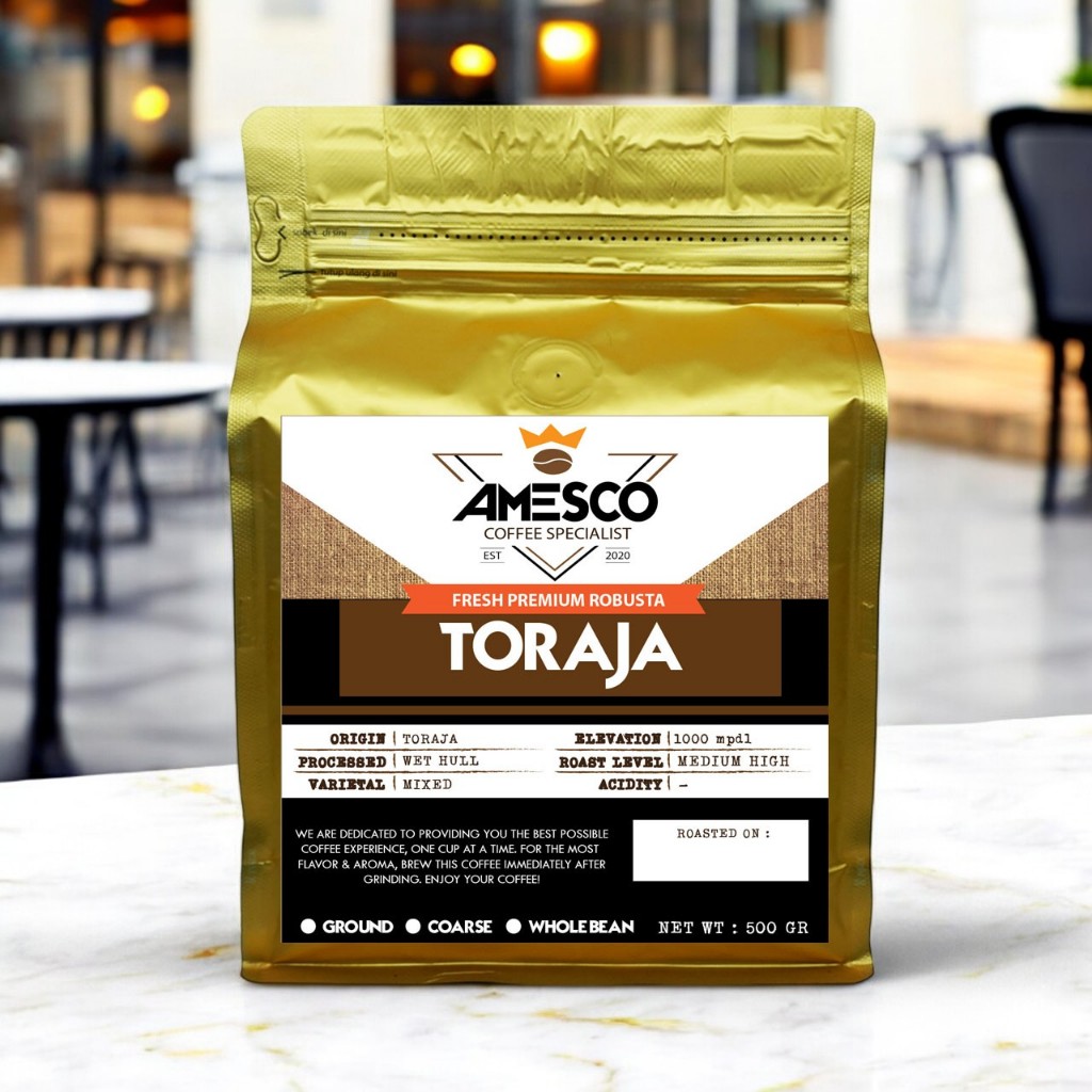 

KOPI TORAJA 500GR KOPI BIJI / KOPI BUBUK PREMIUM | Kopi Robusta Toraja