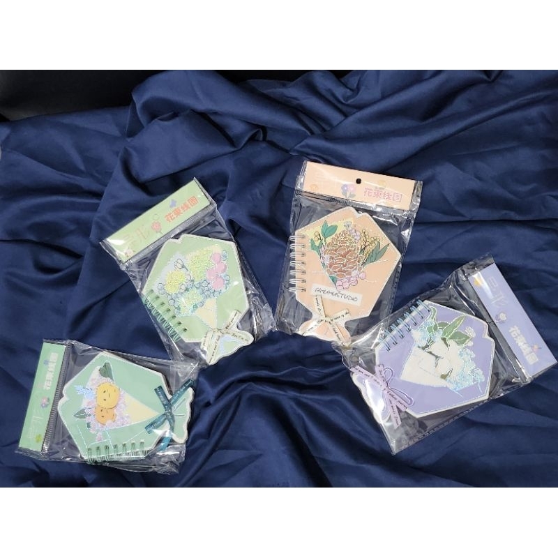 

notebook/buku memo bentuk bunga - Notebook Flower Shape – Buku Catatan Lucu Bentuk Bunga | Aesthetic Stationery