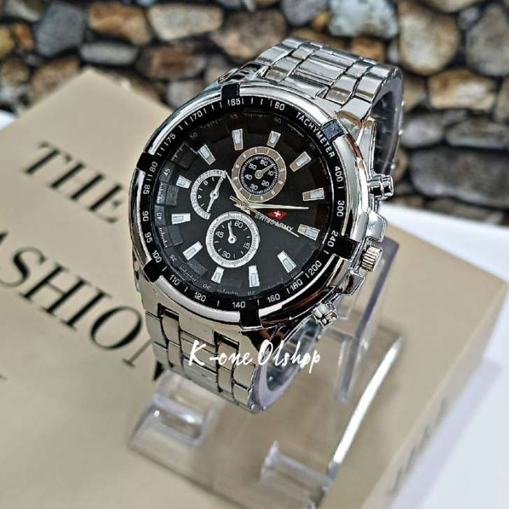 JAM TANGAN PRIA TALI RANTAI JAM TANGAN TALI RANTAI KOMBINASI