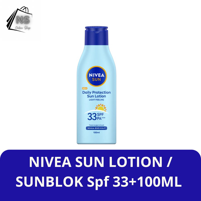 NIVEA SUNBLOCK Spf 33 100ml | NIVEA SUN LOTION