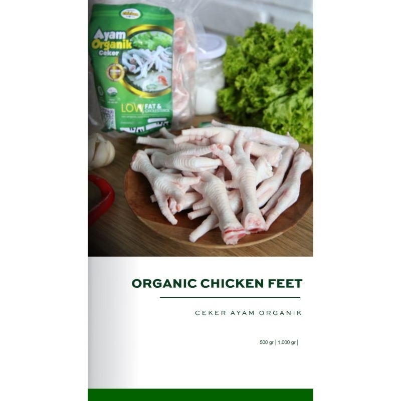 

Ceker Ayam Organik Berkah Chicken Solo 500g