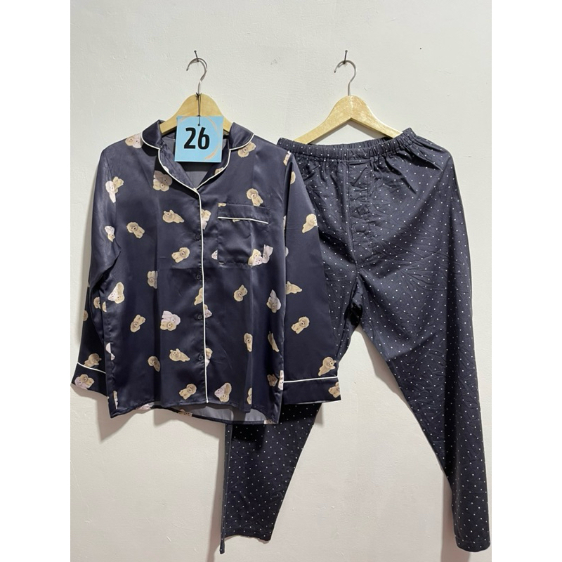 baju piyama /baju tidur / baju dres /piyama satin / baju preloved