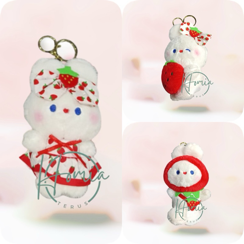 Gantungan kunci boneka kelinci bunny / gantungan tas boneka kelinci / Boneka kelinci bunny