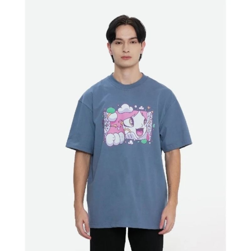 T-Shirt Fiony JKT48 Blue Denim By Kevin Varian