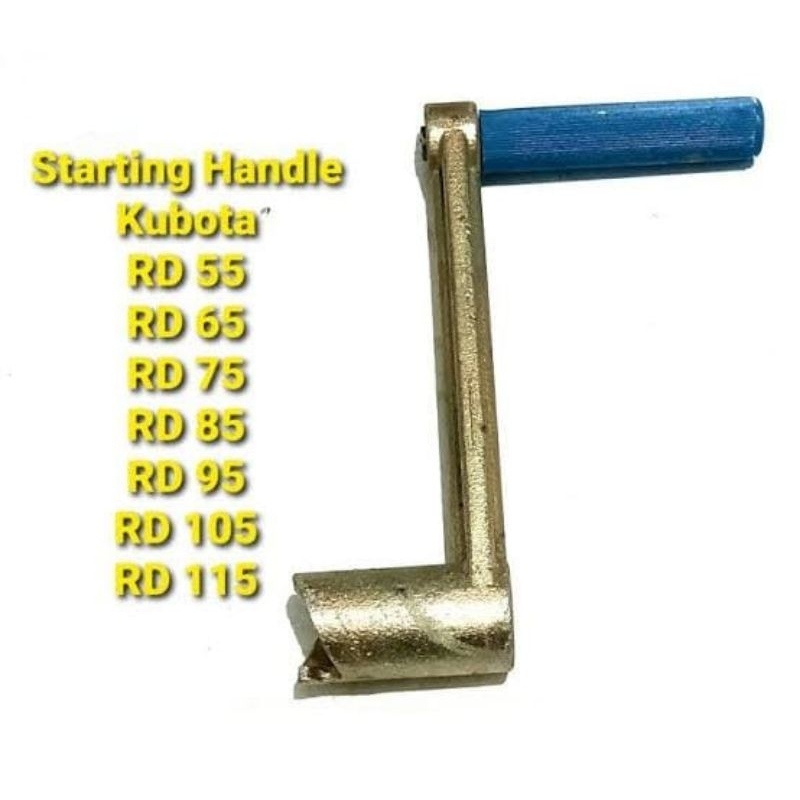RD85 RD75 RD65 Starting Handle Mesin KUBOTA / Engkol Mesin KUBOTA RD65 RD75 RD85