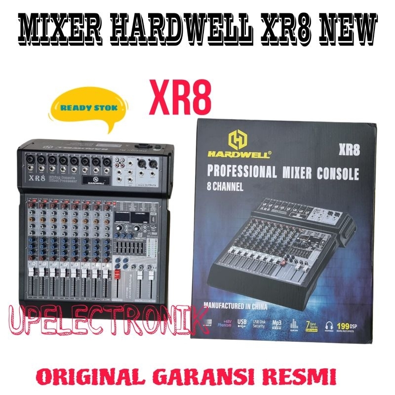 MIXER HARDWELL XR8 HARDWELL XR8 / XR 8 ORIGINAL GARANSI RESMI