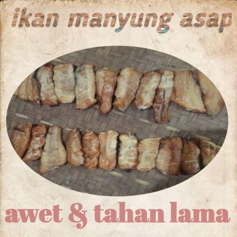 

Ikan manyung asap /aneka ikan asap / ikan pari / ikan kalis isi 25 pcs