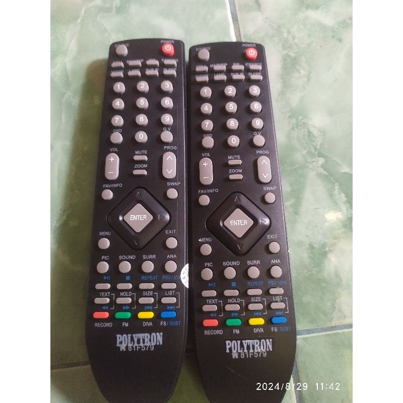Remote tv led lcd polytron Original