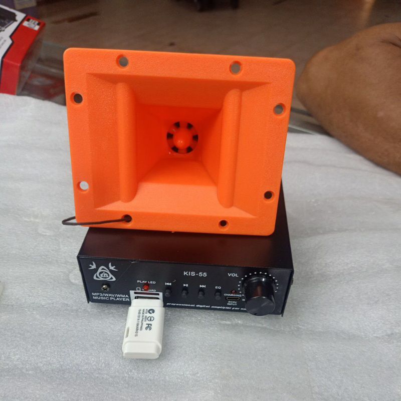 Ampli cek lokasi walet rechargeable