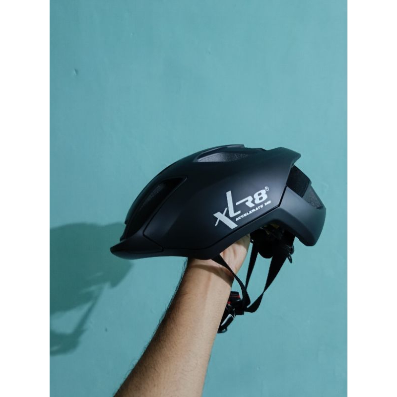 Helm Sepeda roadbike XLR 8 – Helm sepeda Gowes Pria Wanita Ringan & Nyaman, Desain Sporty