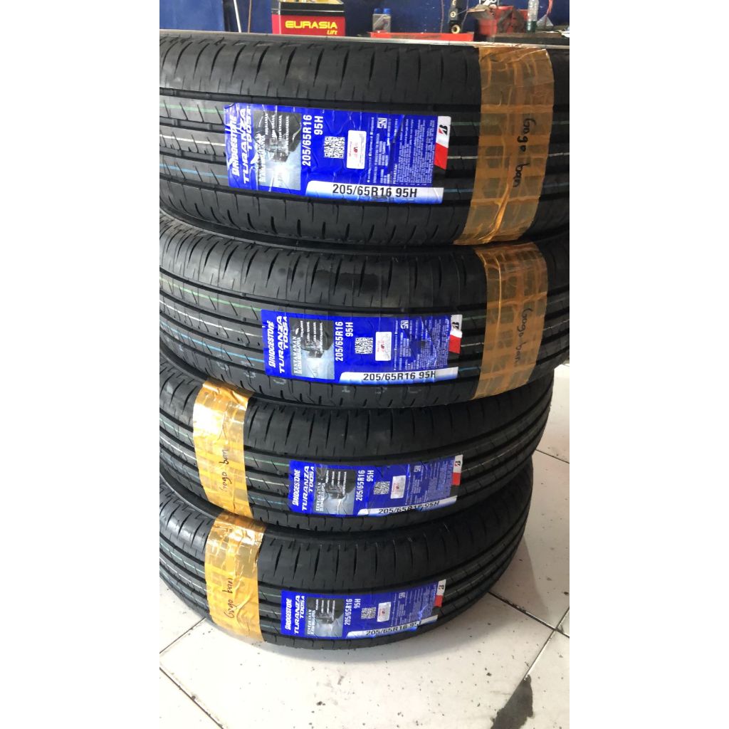 Ban Mobil Bridgestone 205/65/16 Turanza 6 Innova Reborn 205/65 R16 205 65 16 205/65 Ring 16
