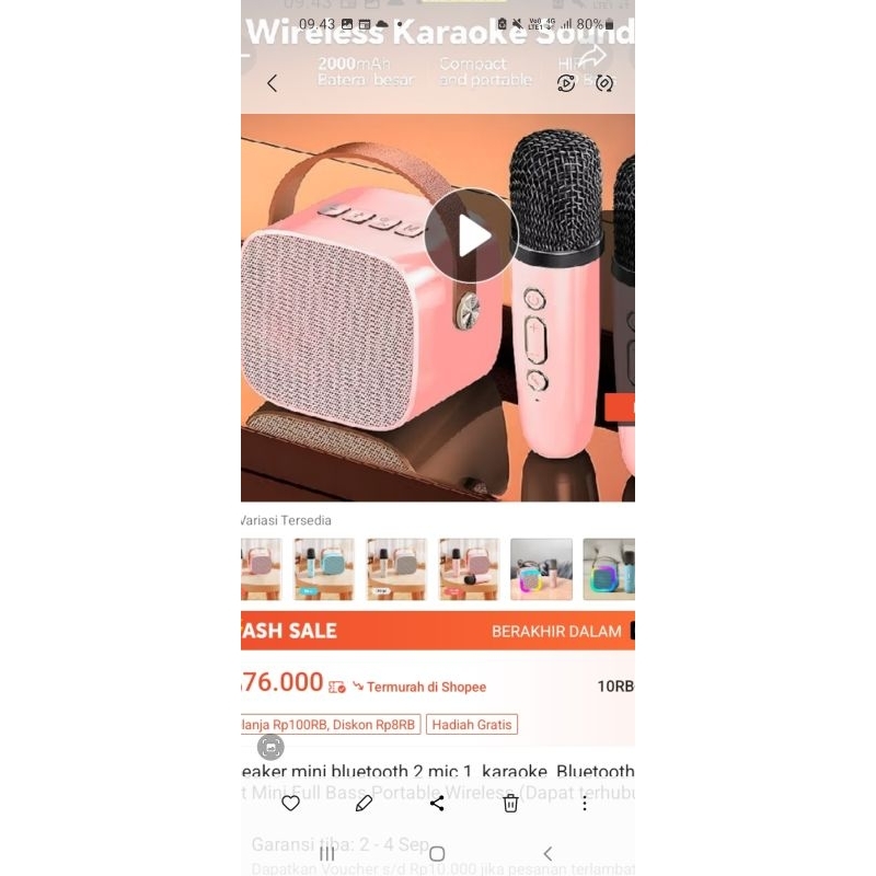 speaker mini blutooth