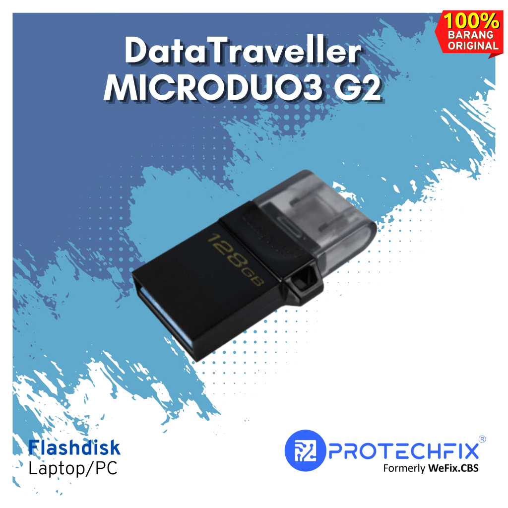 Kingston DataTraveler MicroDuo3 G2 USB FlashDrive FlashDisk (32/64/128 - 32GB