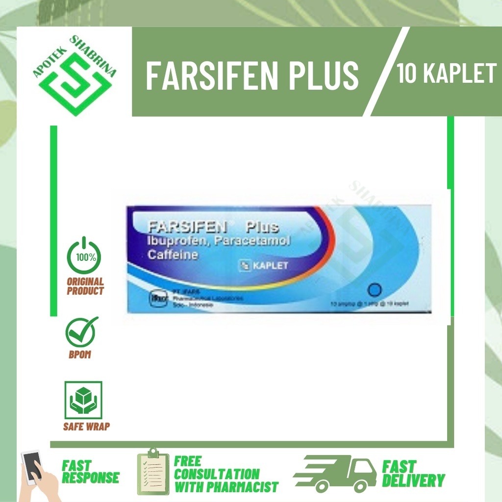 Farsifen Plus / IBUPROFEN obat nyeri sakit kepala demam
