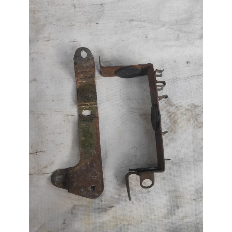 Besi Plat Breket Dudukan Pangkon Tempat Rumah Aki Honda Megapro Lama Megapro Primus Second Original