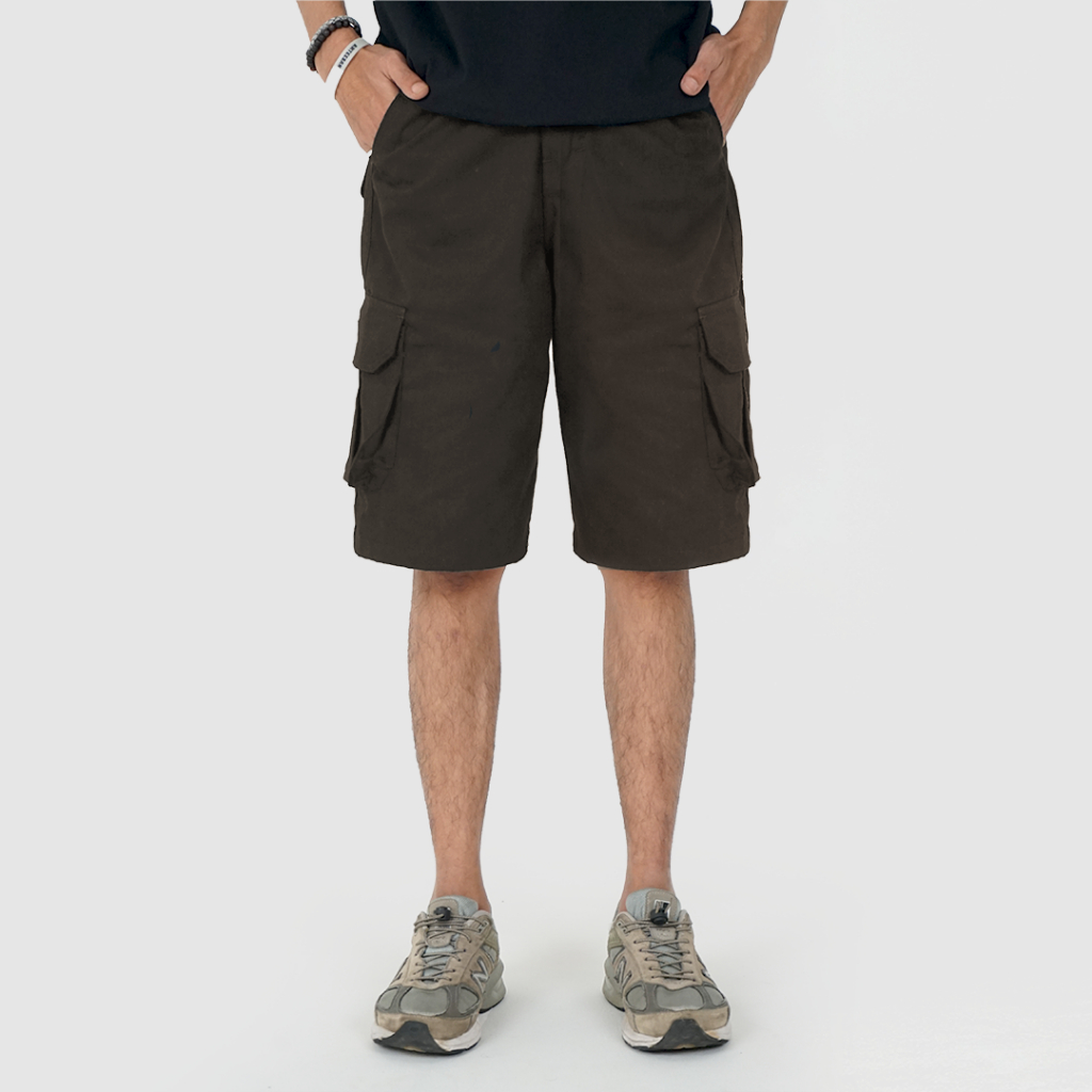 Fairgoods Celana Pendek Cargo Grey