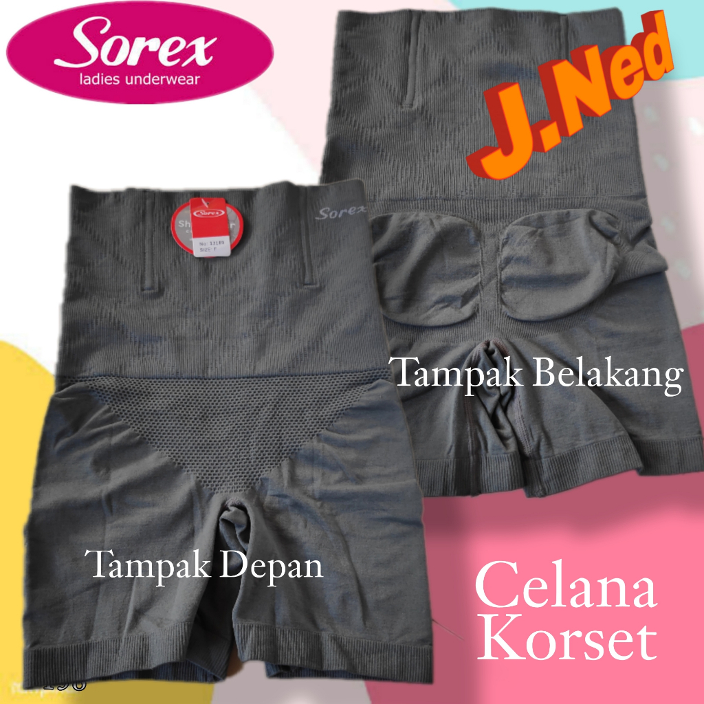J138 Sorex Celana Korset Wanita, Cd Korset Sorex All Size (BB 50 - 70)