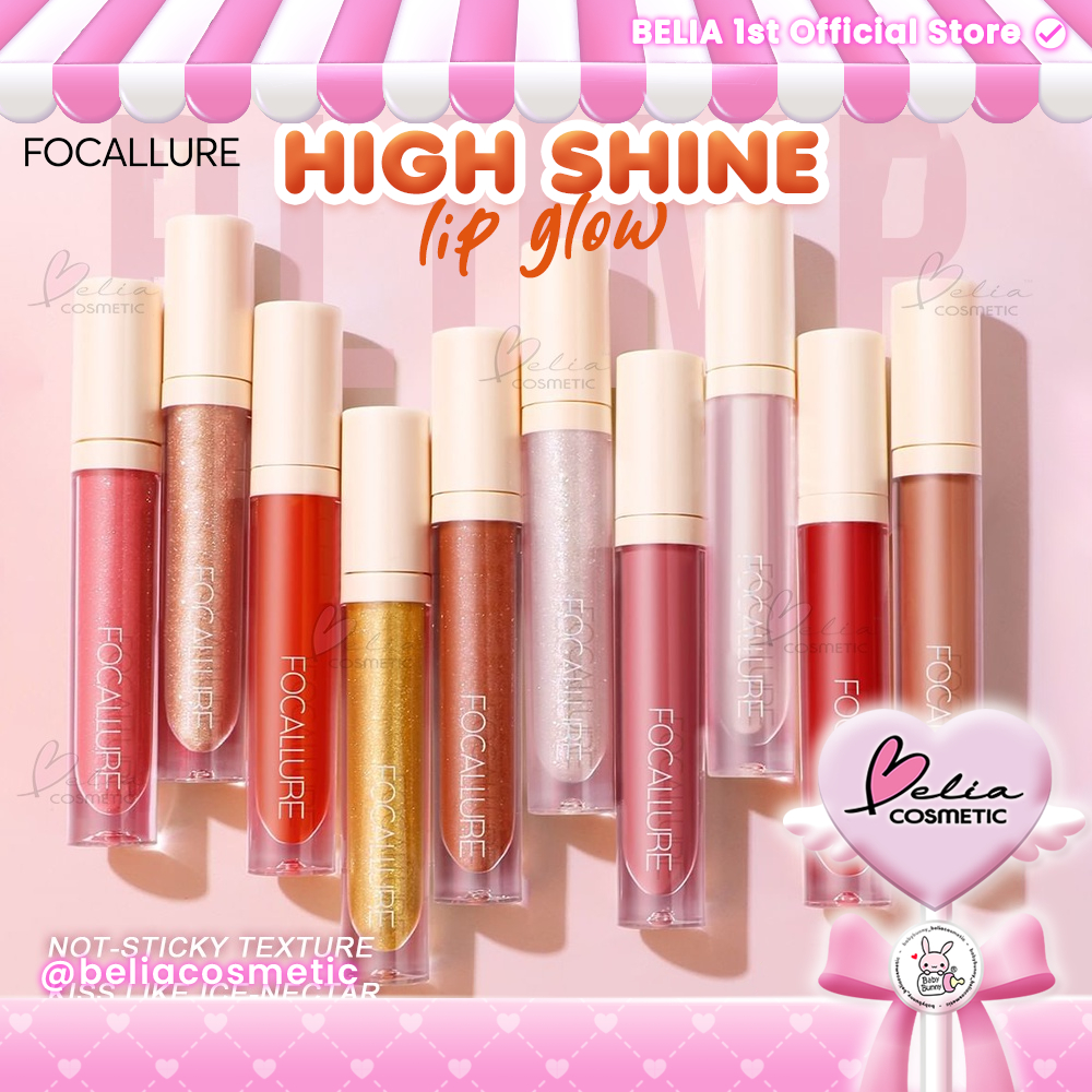 ❤ BELIA ❤ FOCALLURE Plump High Shine Lip Glow FA153 | Plumpmax | Lipgloss Lip Gloss | Lip Plumper | 