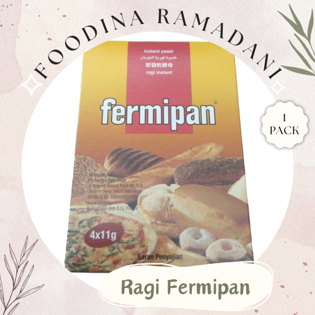 

RAGI Pengembang - Fermipan Sachet [ Isi 4 Pcs ] Harga Per PACK