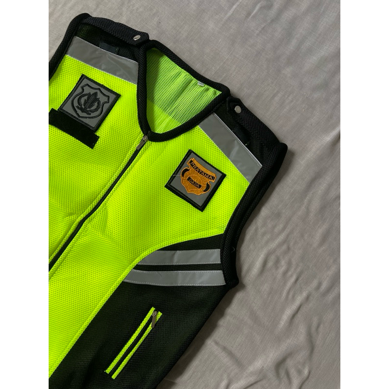 Rompi Tebal Sablon Security Rompi Security