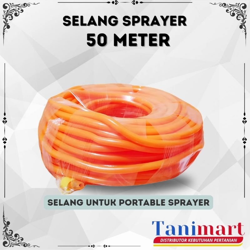 SELANG SPRAYER 50 METER / SELANG PORTABLE SPRAYER DPS 100