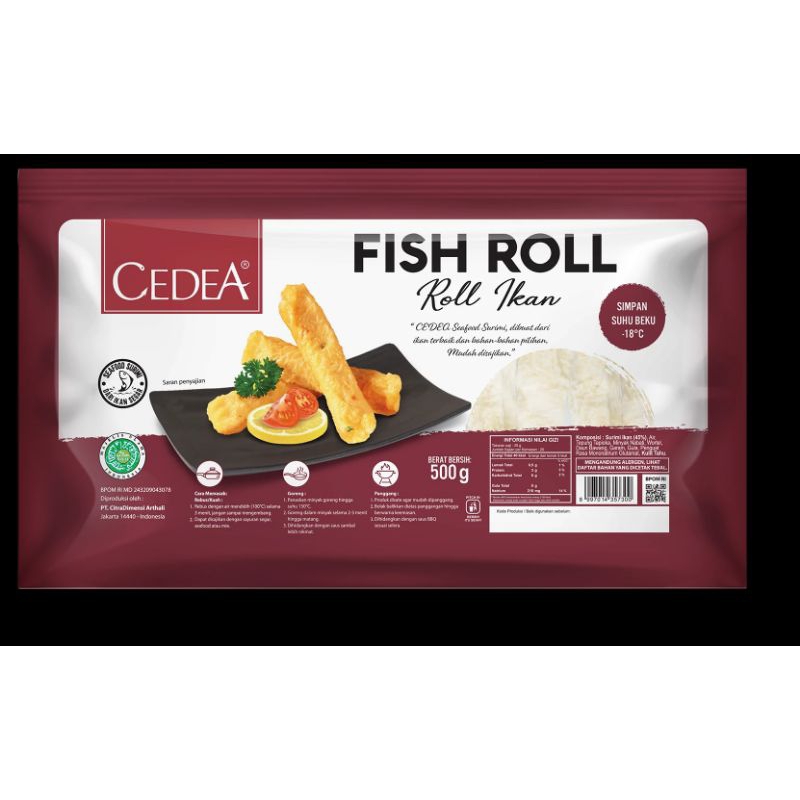 

Cedea Fish Roll Original 500 gram