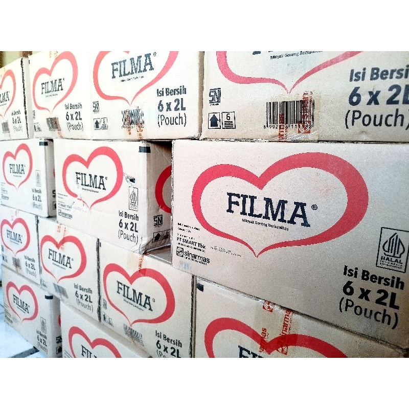 

KTr190 Minyak Goreng Kunci Mas 2 Liter / Filma 2 Liter / Mitra 2 Liter / 1 Dus Isi 6 Pouch, Minyak