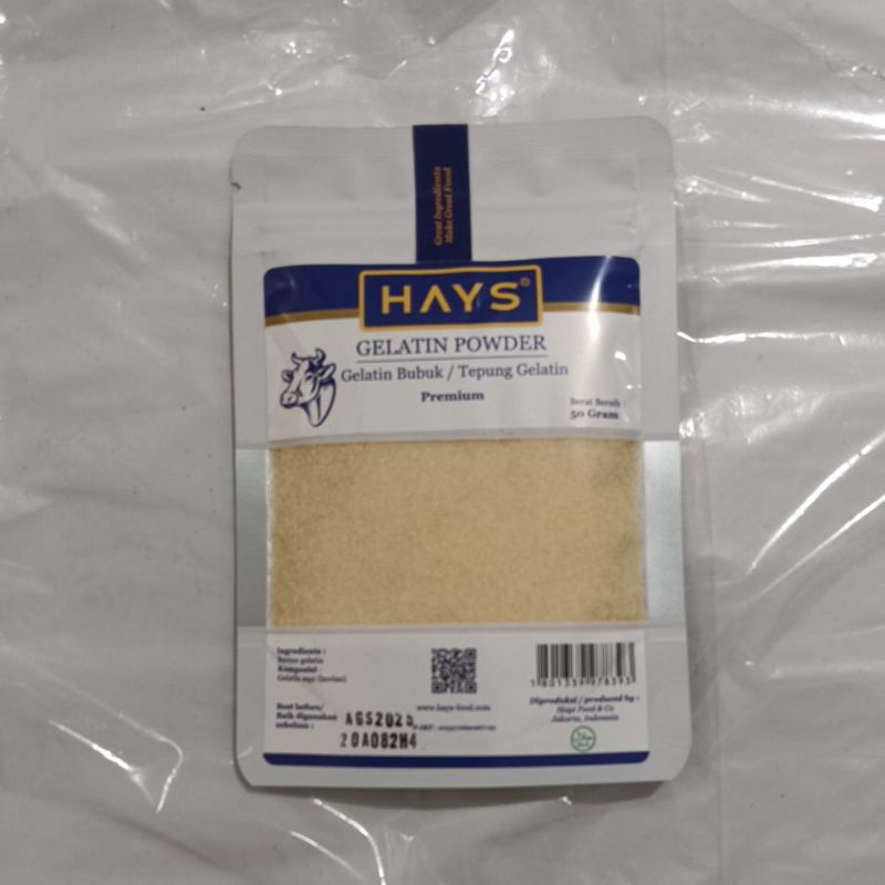 

gelatin powder(Hays) 50g