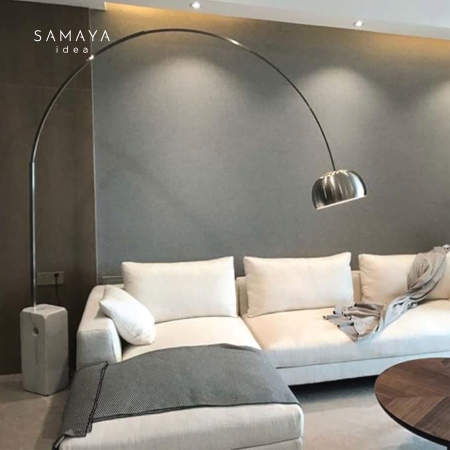 Lampu Standing | Lampu Ruangan | Lampu Berdiri | Lampu LED MARBLE CASTEL STANDING LAMP