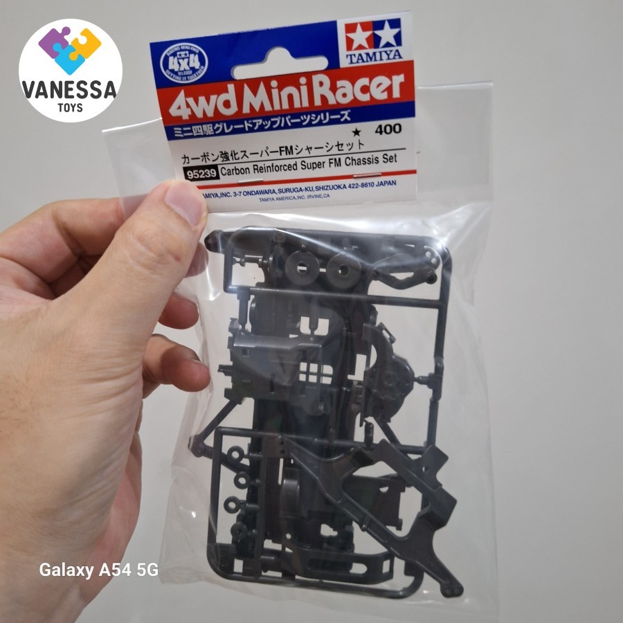 Tamiya 95239 Carbon Reinforced Super FM Chassis SFM Set Original MIP