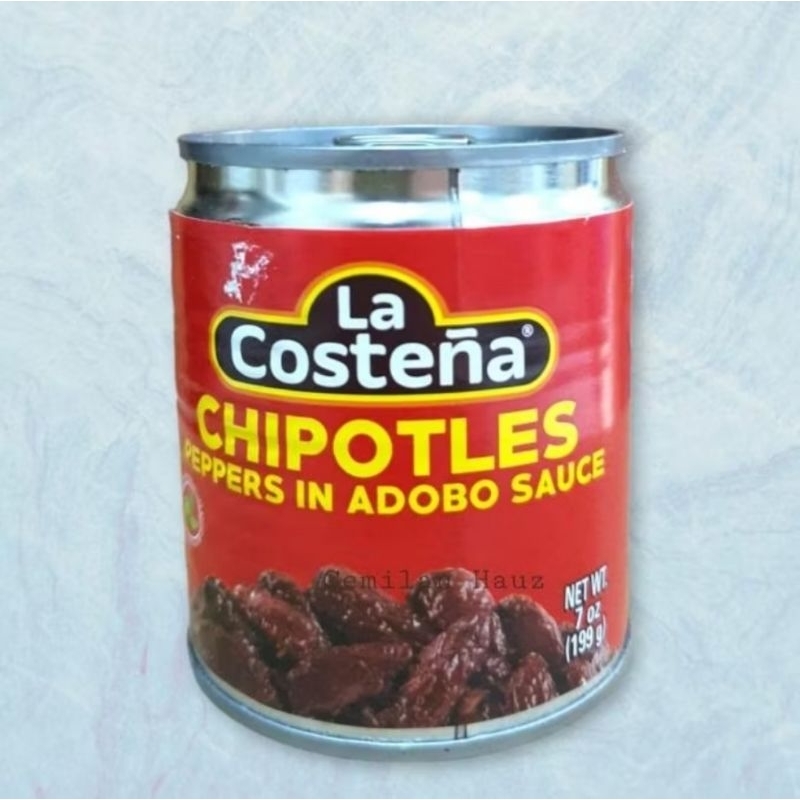 

Lacostena La Costena Chipotles In Adobo Cabe Asap Kering dalam Bumbu Saus Adobo Chipotle Peppers 400g La Costena Whole Black Beans Mexico Kacang Hitam Utuh Kaleng Siap Saji