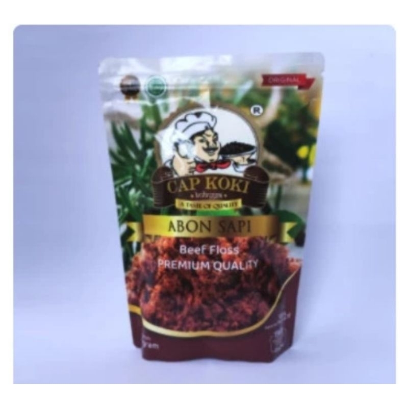 

Abon Sapi Cap KOKI Purbalingga Original 100gr ( Standing pouch)