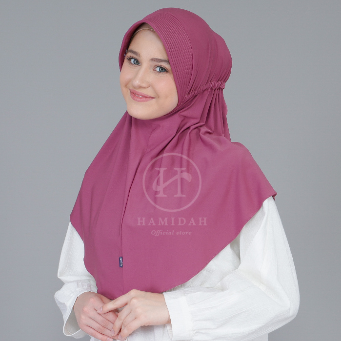 HIJAB BERGO SIZE L HAMIDAH SERUT PREMIUM