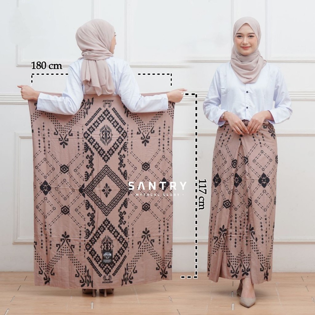 SARUNG BATIK WANITA SARUNG SANTRI PUTRI TERBARU WAJADA