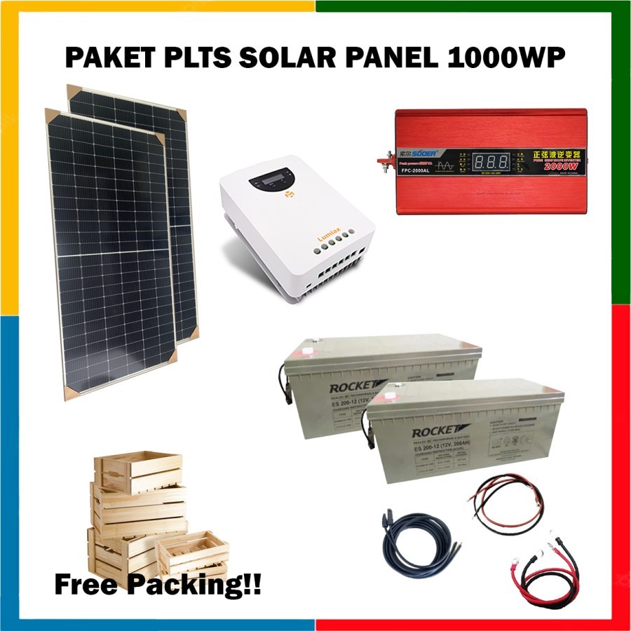 Paket Solar Panel 1000WP 4800Watt
