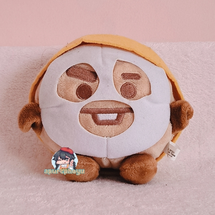 Boneka BT21 Shooky Ichina Kuji BT21 Happy Bath Time Mini Plush