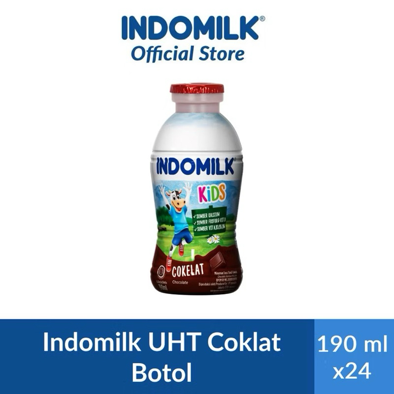 

INDOMILK KIDS BOTOL COKLAT dan STROBERY 190ml