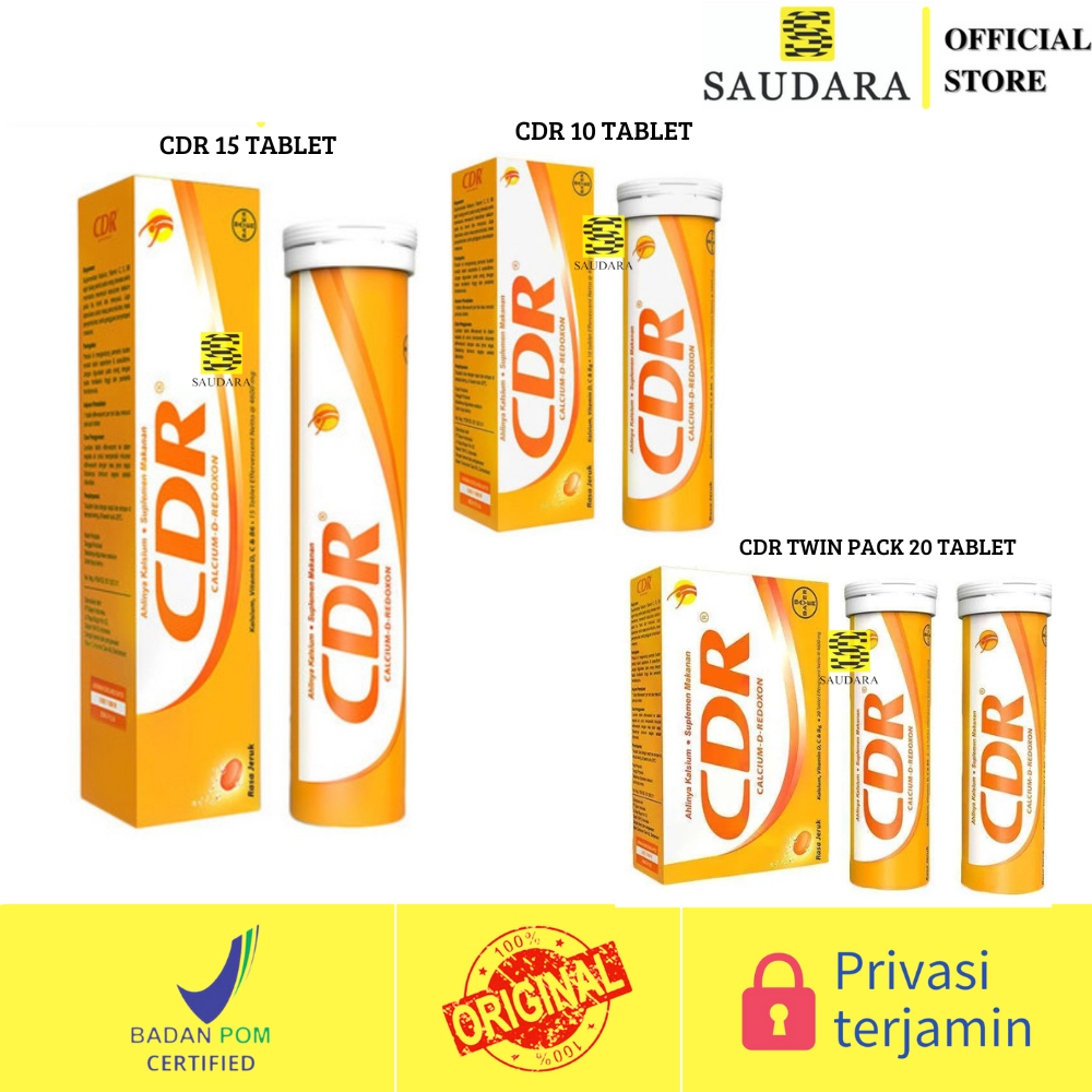 CDR Calcium D Redoxon  - Kalsium, Vitamin C
