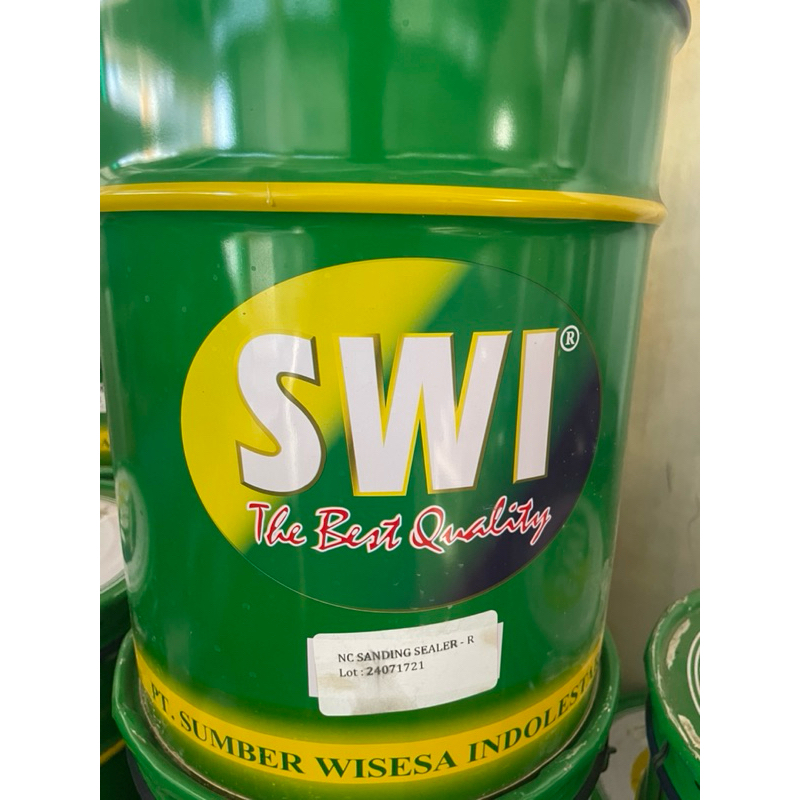 NC System Cat Pelapis Furniture Kayu Merek SWI Sanding Sealer dan Top Coat - Pail 20Liter