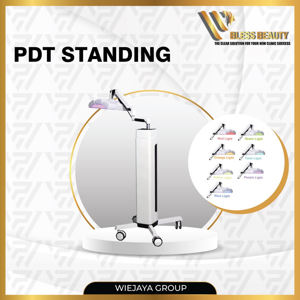 Pdt Light 7 Warna Photon Dynamic Standing Alat LED Light Therapy Original